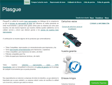Tablet Screenshot of plasgue.com